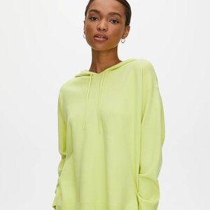 Aritzia - Relaxed Hoodie in Sunlight Lime BRIGHT color